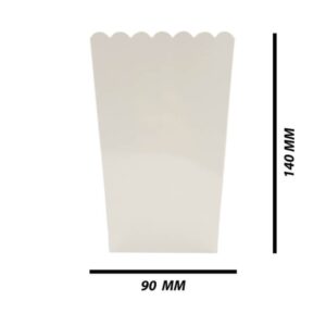 Cardboard popcorn box