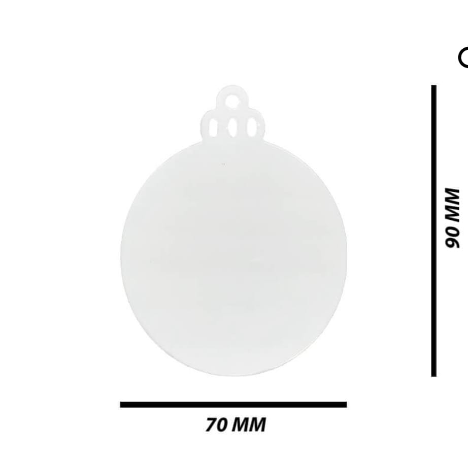 Sublimation Aluminium X- Mas decor - Image 2