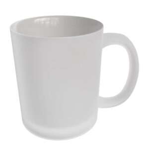 Sublimation glass mug frosted