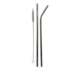 Metal straw set