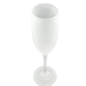 Frosted Champagne glass